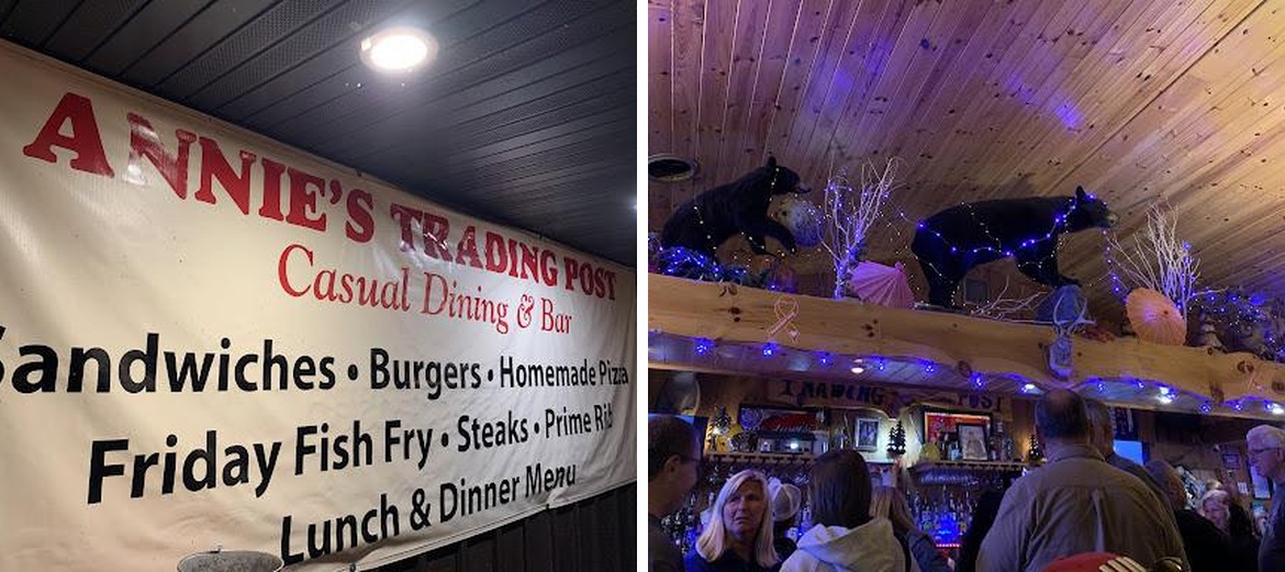 Annie's Trading Post Menu