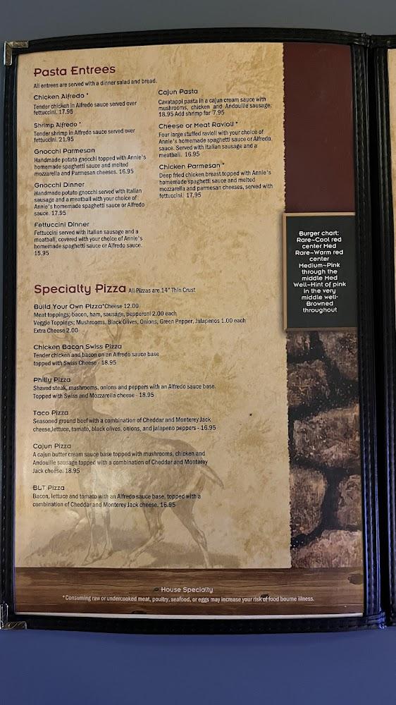 Annie's Trading Post Menu image 3
